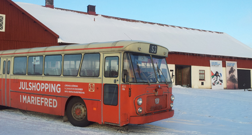 Gratis buss till Mariefred
